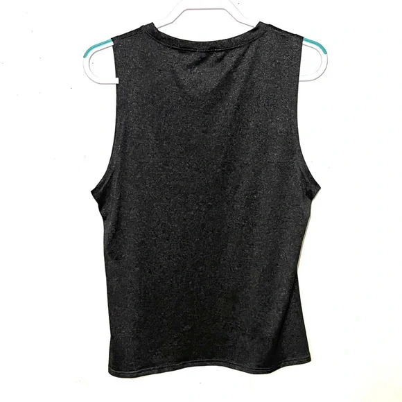 Charcoal gray wife beater style top size XL. NWOT. - Picture 8 of 10